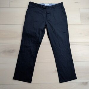 Gustin #132 Navy Superlight Chino Pants Mens 34x28 Slim Navy Blue Made in USA